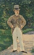 Edouard Manet Portrait de Monsieur Brun Spain oil painting artist